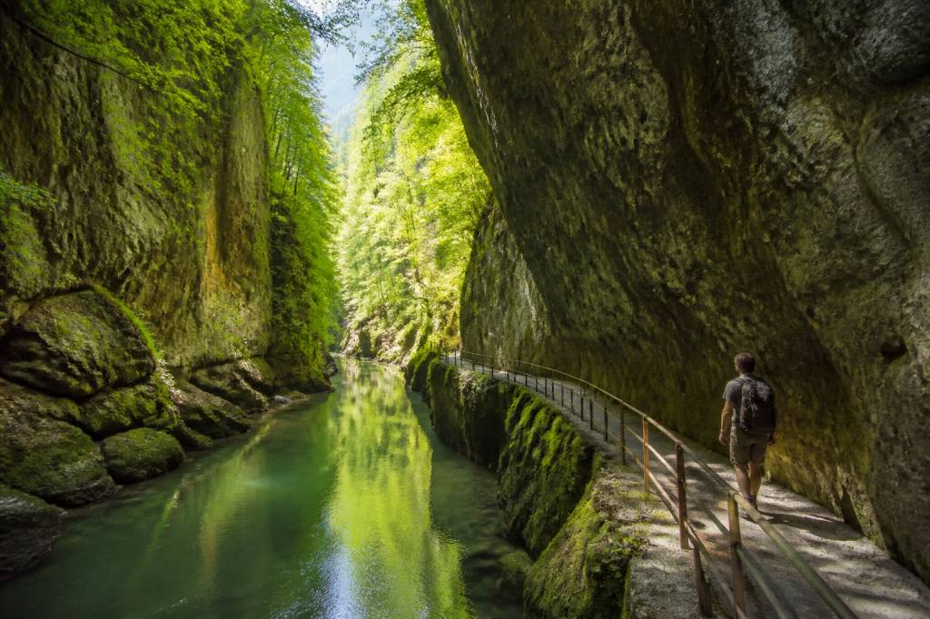 Gorges de l&rsquo;orbe: wandern und entdecken in der schlucht im waadtland